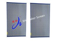 2-3 परत फ्लैट प्रकार रॉक शेकर स्क्रीन स्टेनलेस स्टील 316 नीले रंग Swaco DFE