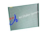 ऑयलफील्ड सेवा के लिए ग्रीन रंग ब्रांडेड एलसीएम-2 डी शैल शेकर स्क्रीन